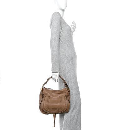 Chloe Calfskin Medium Marcie Satchel Nut 2 of 9