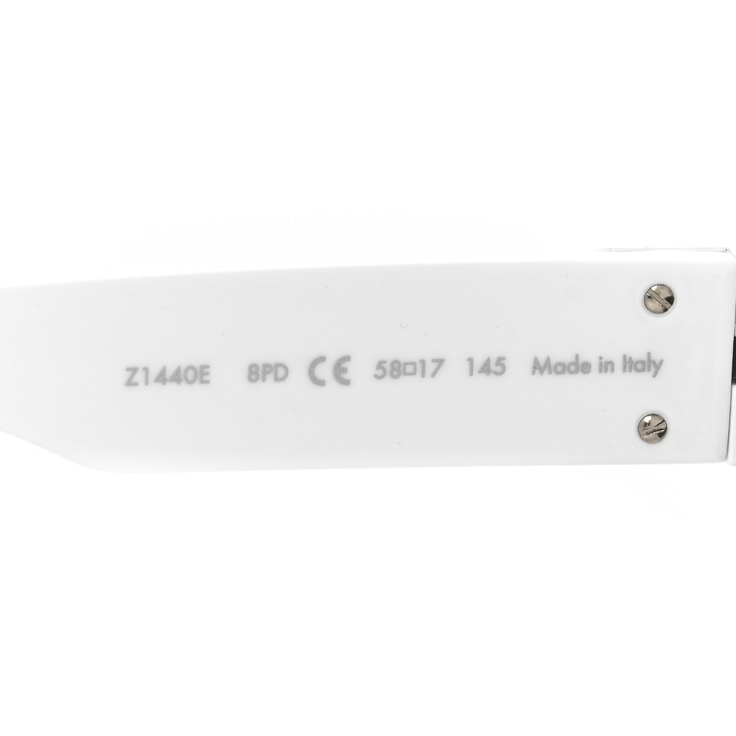 Acetate 1.1 Millionaires Z1440E Sunglasses White