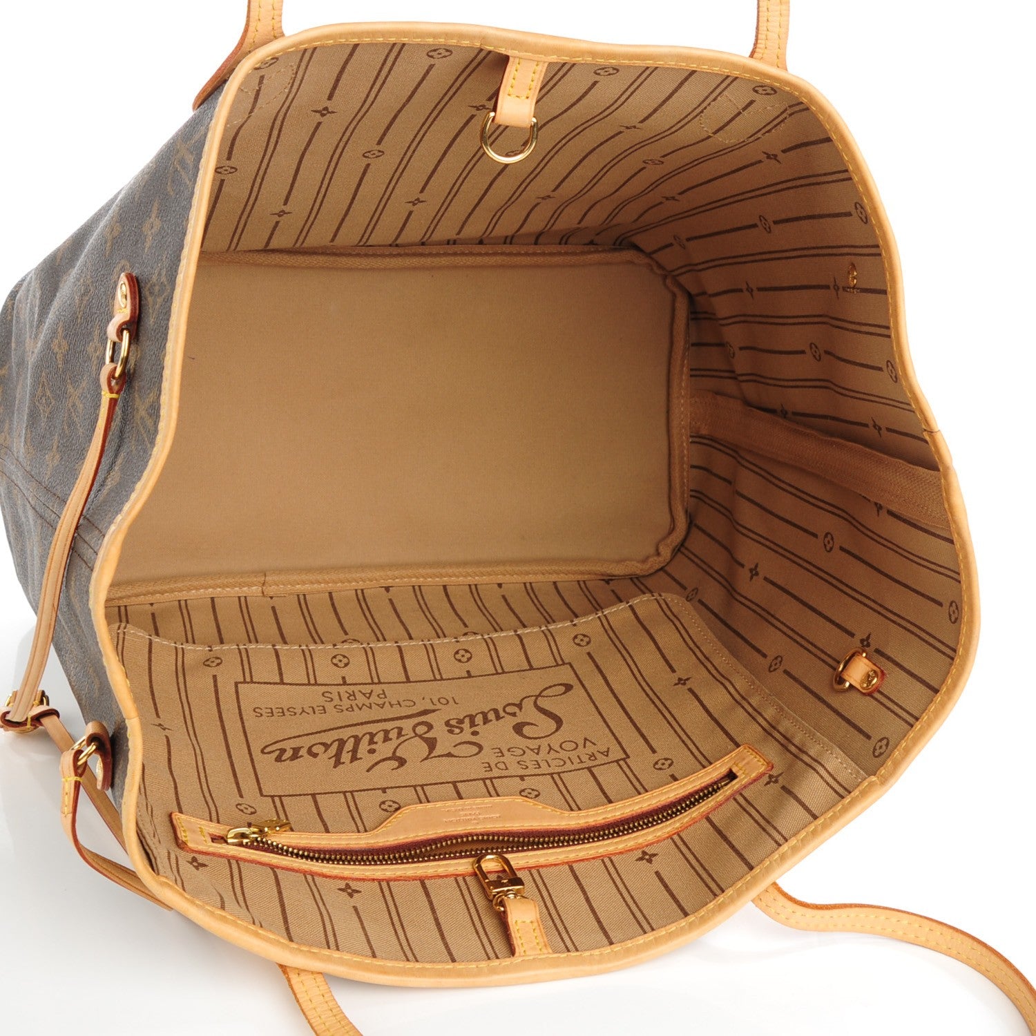Louis Vuitton Monogram Neverfull MM 5 of 7