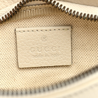 Gucci Grained Calfskin Small Logo Belt Bag White 6 of 11