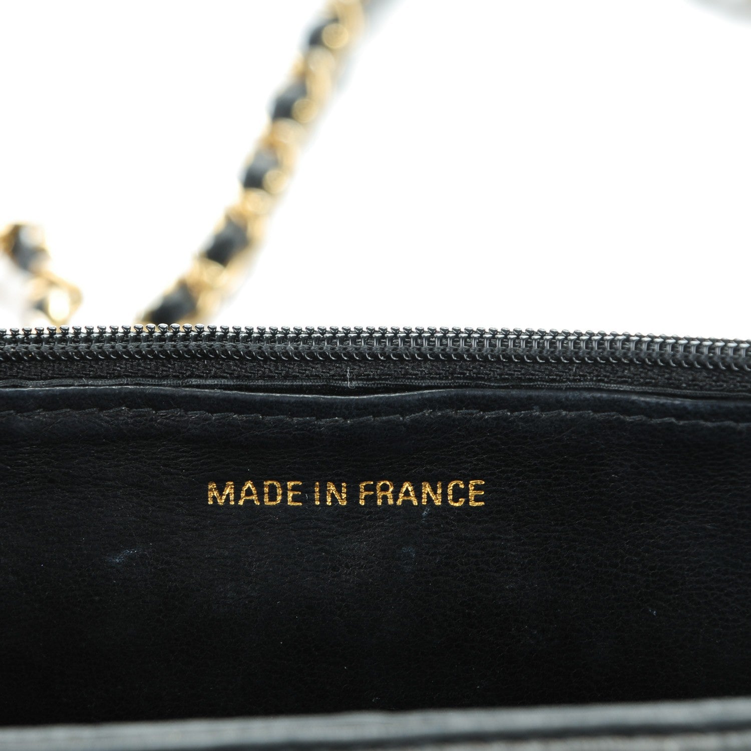 Chanel Caviar Timeless CC Wallet On Chain WOC Black 7 of 8