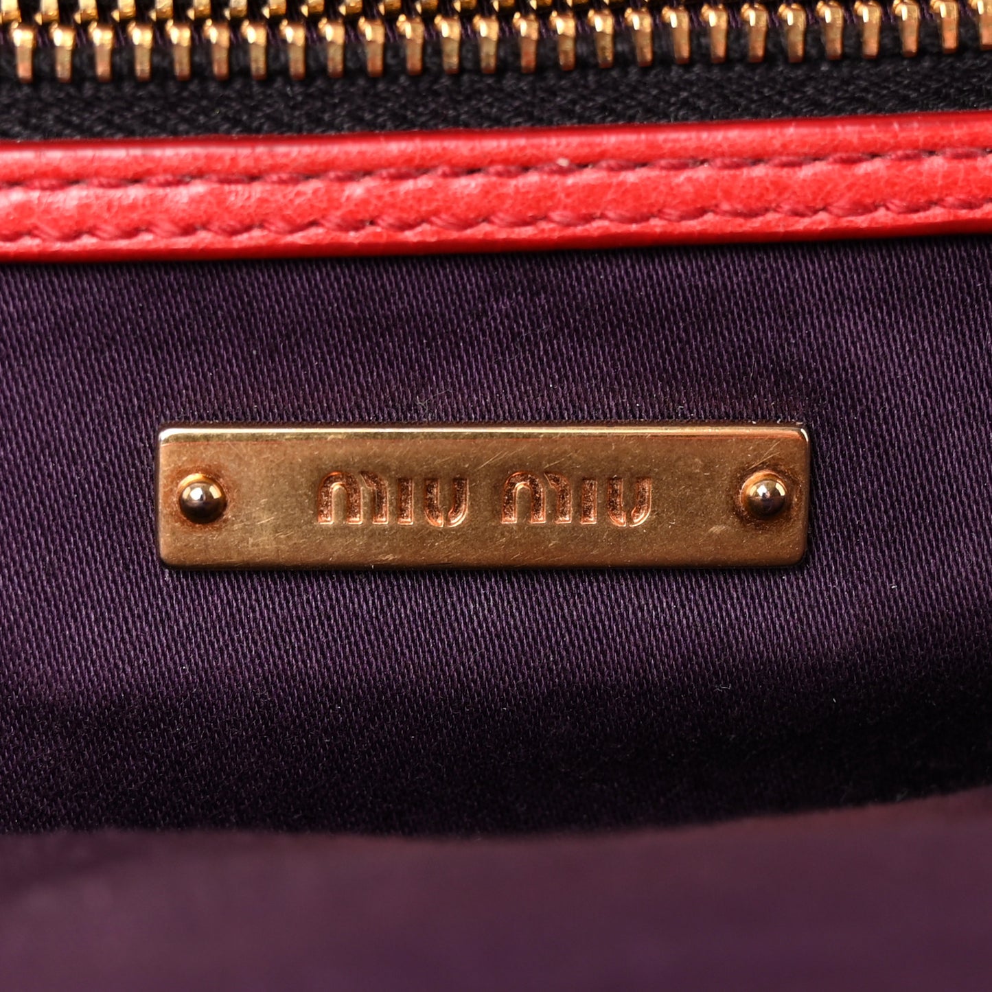 Nappa Matelasse Clutch Fuoco