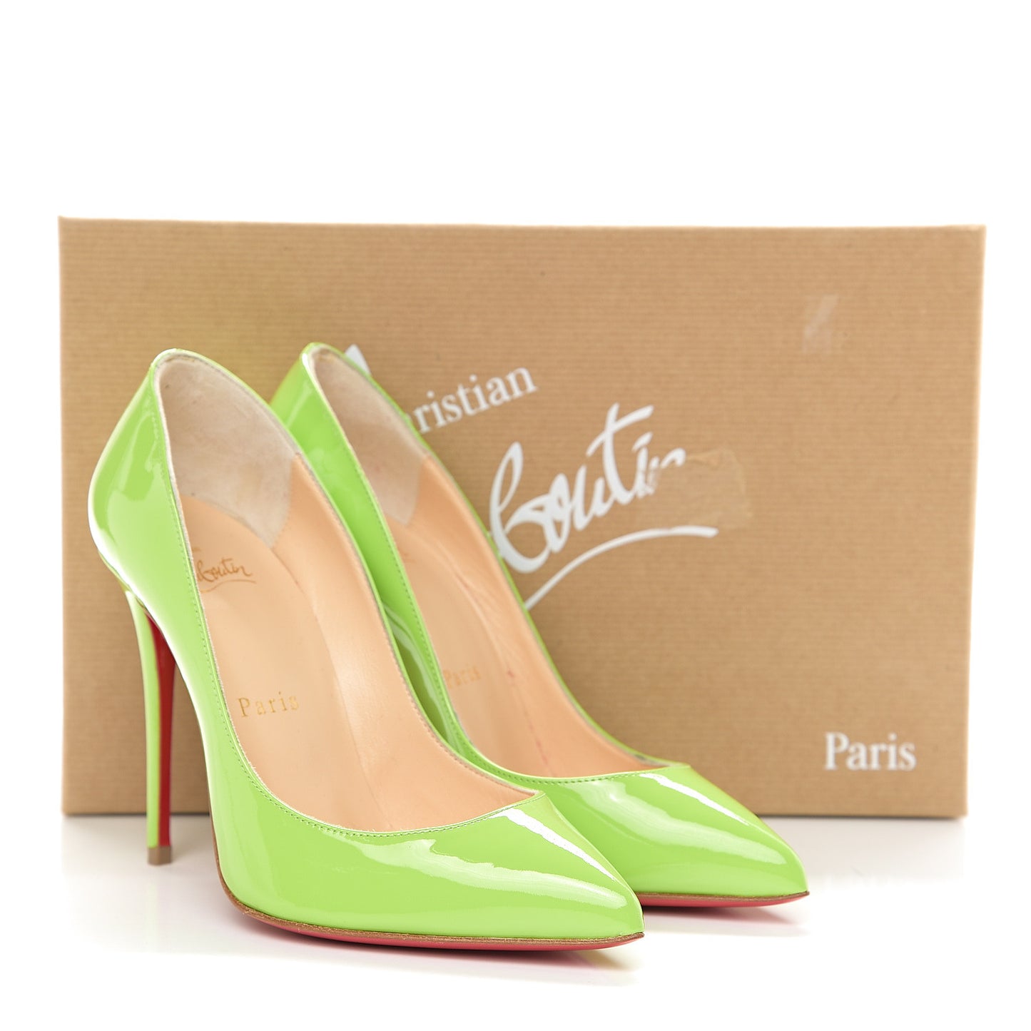 Patent Pigalle Follies 100 Pumps 35 Neon
