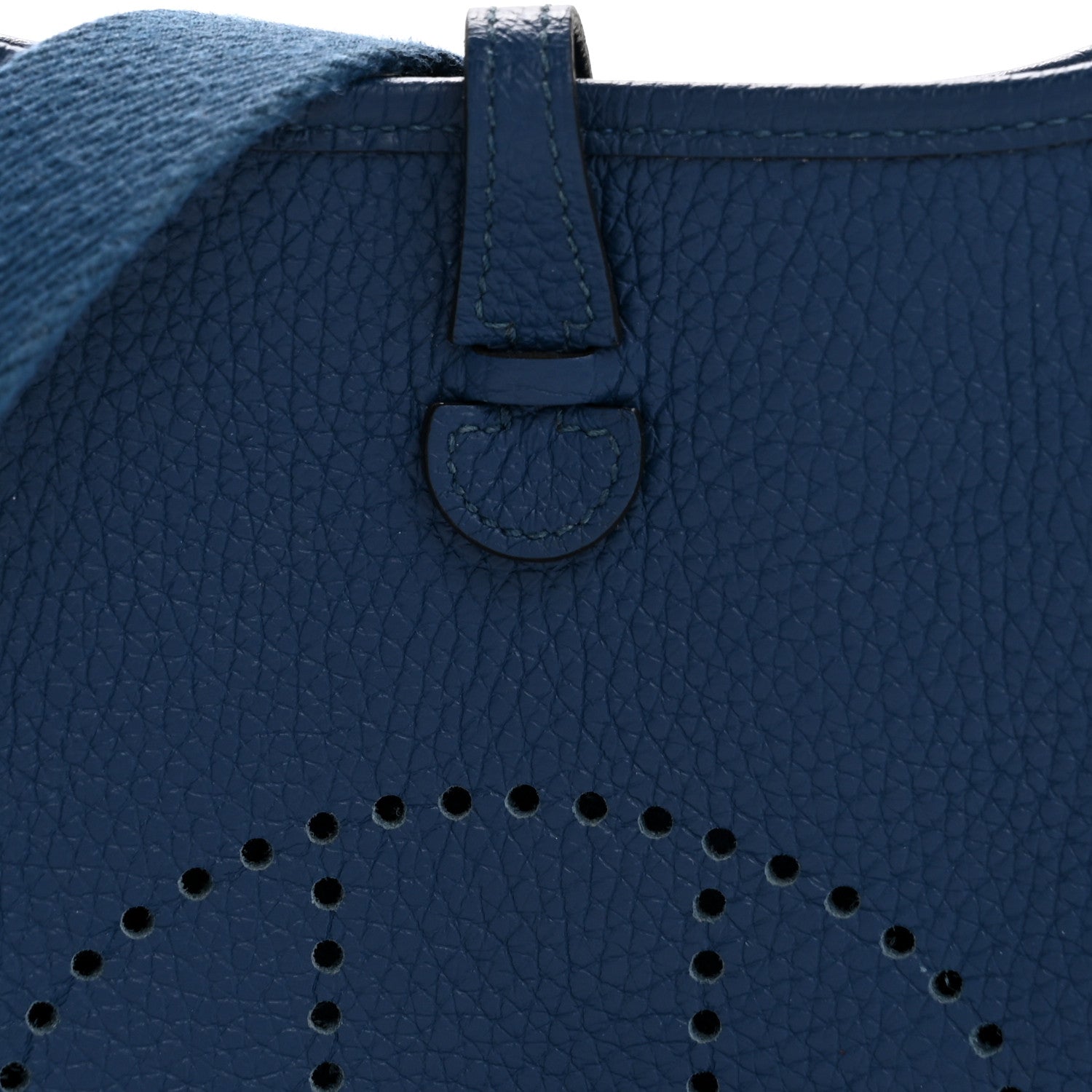 Hermes Taurillon Clemence Evelyne TPM Vert Bosphore 8 of 11