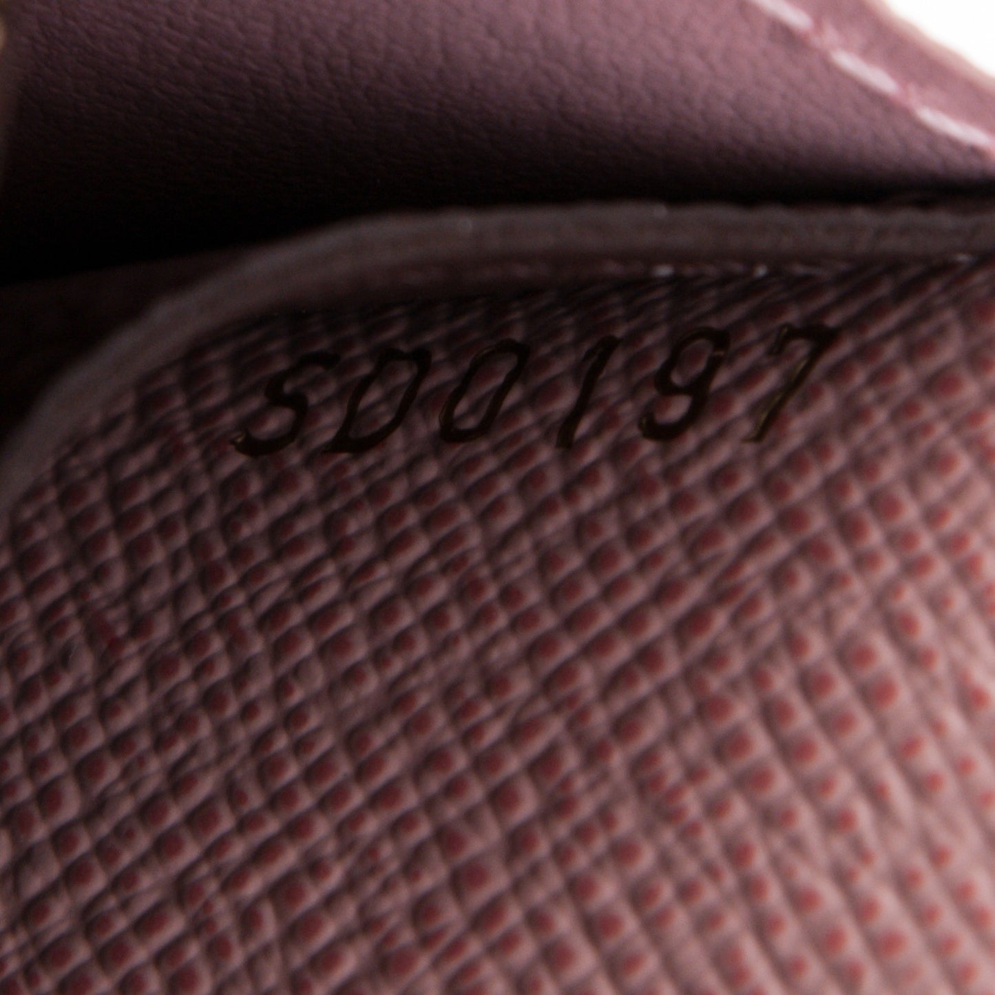 Monogram Emilie Wallet Rose Ballerine