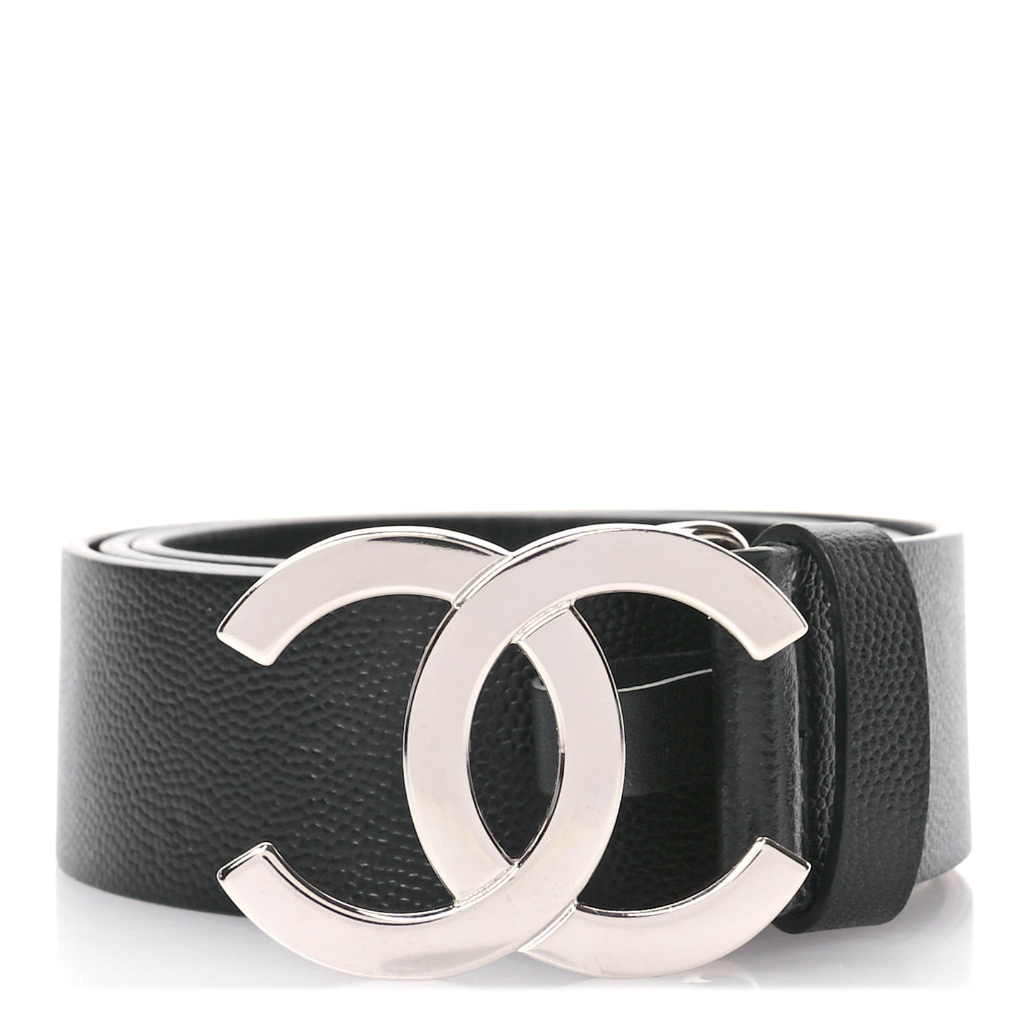 Caviar CC Logo Belt 75 30 Black
