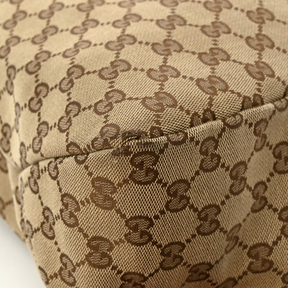 Gucci Monogram Large Horsebit Chain Hobo Dark Brown 14 of 15
