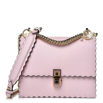 Fendi Vitello Liberty Scalloped Studded Small Kan I Shoulder Bag Confetto 1 of 9