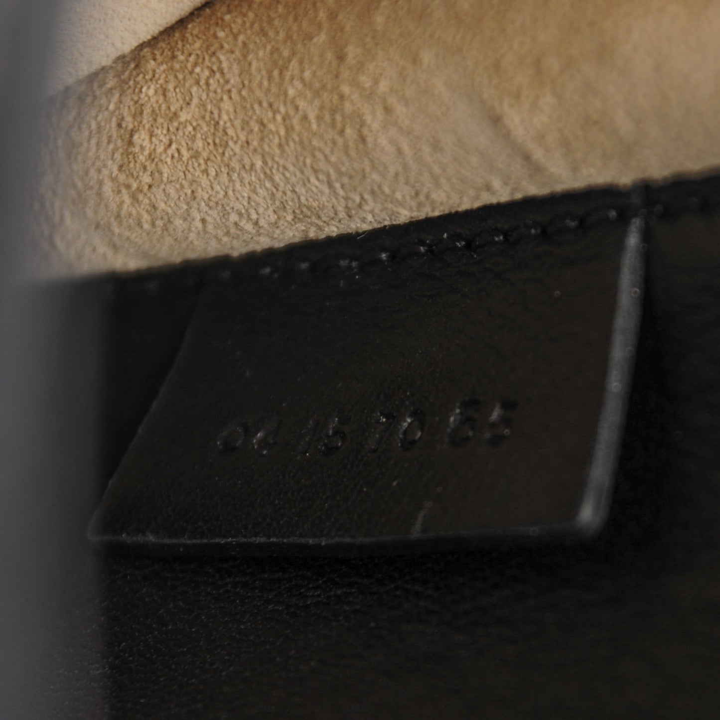 Calfskin Small Charm Hudson Shoulder Bag Black