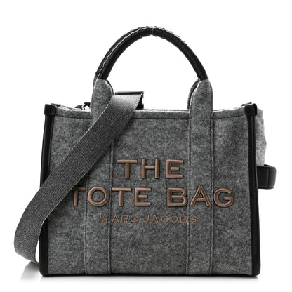 Marc Jacobs Felt Medium The Tote Bag Gray 1 of 8