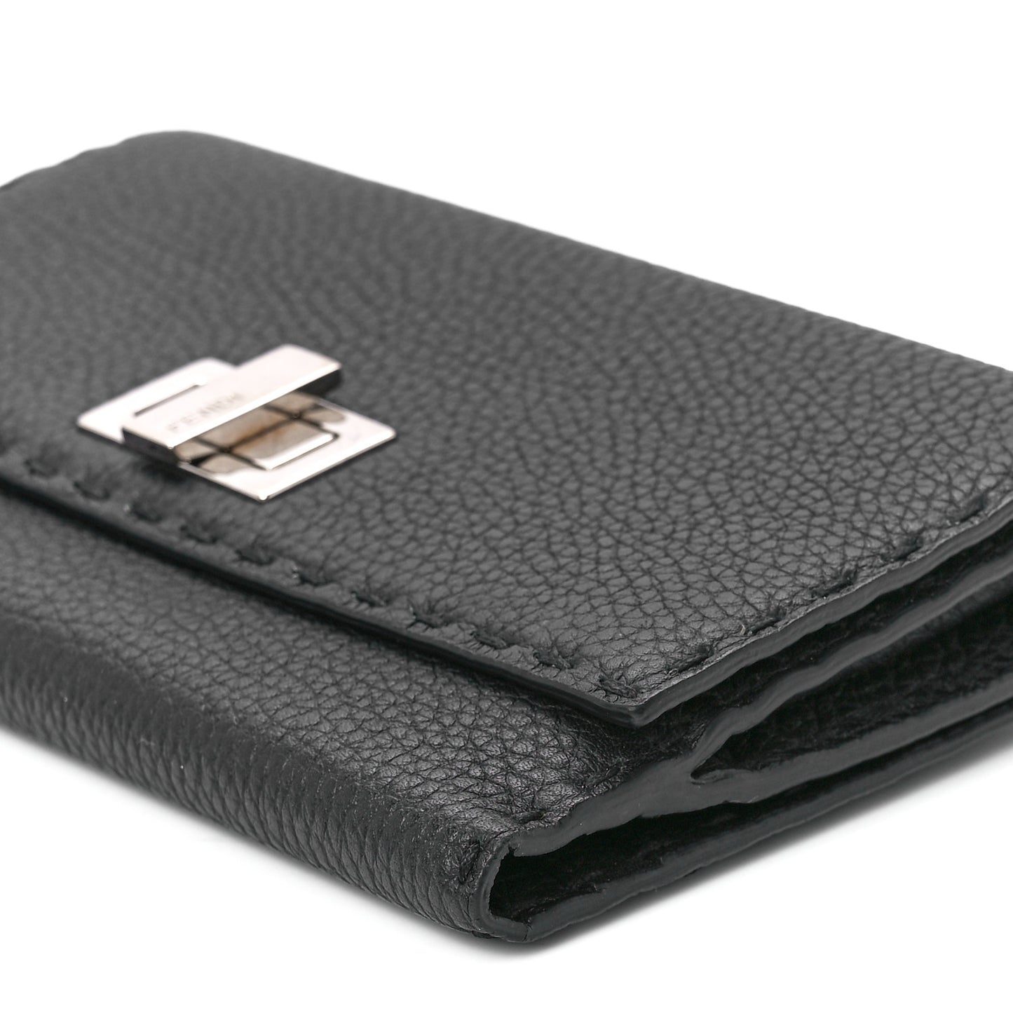 Cuoio Romano Selleria Peekaboo Continental Wallet Asfalto