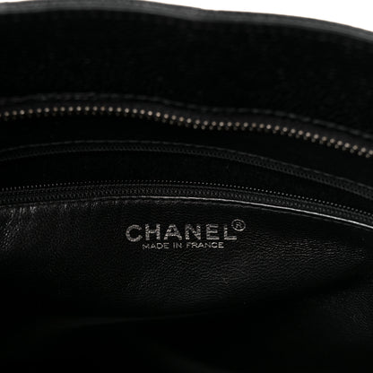 Chanel Caviar Quilted Medallion Tote Black 6 of 10