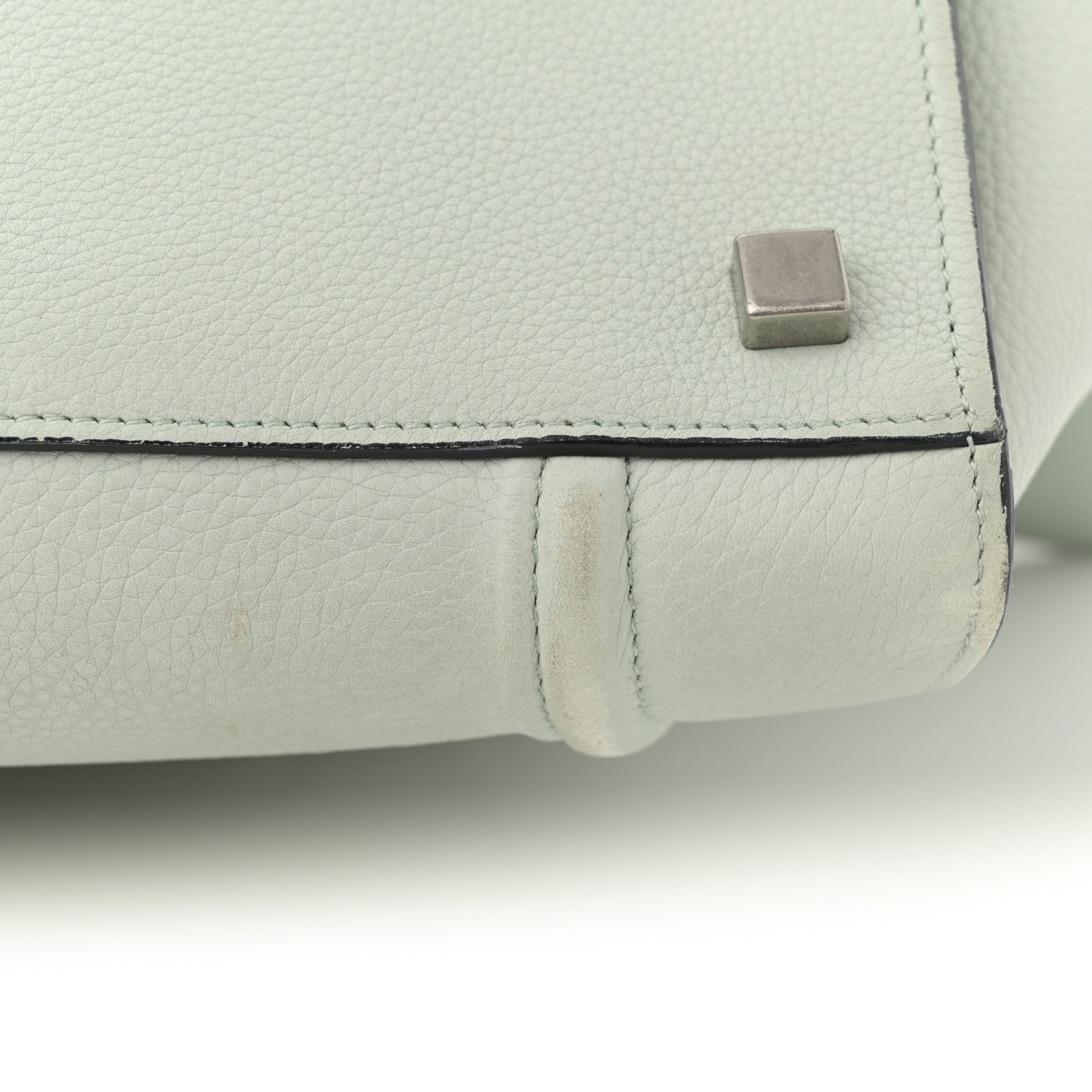 Celine Baby Grained Calfskin Medium Phantom Luggage Jade 14 of 14