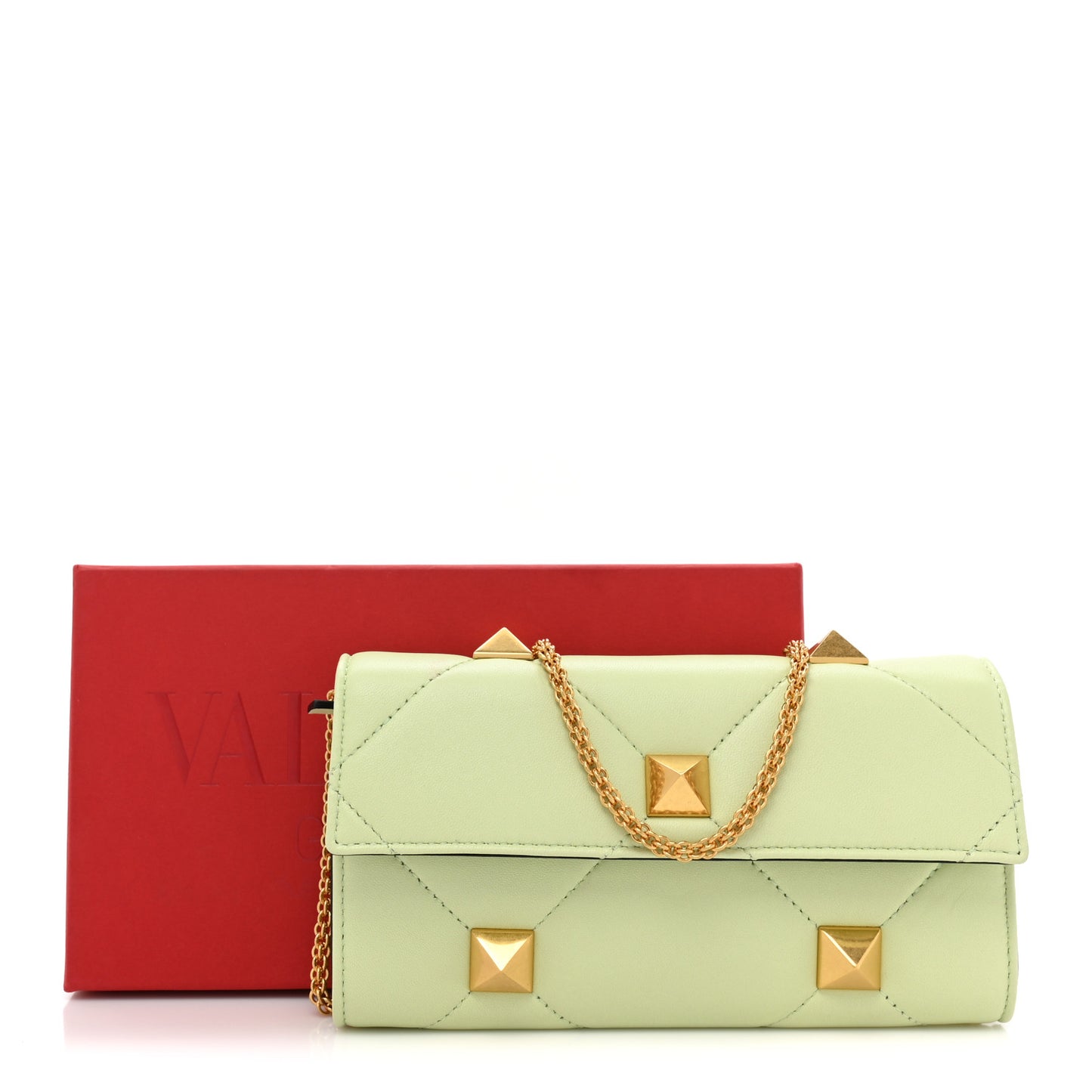 Nappa Roman Stud Wallet on Chain Ambrosia