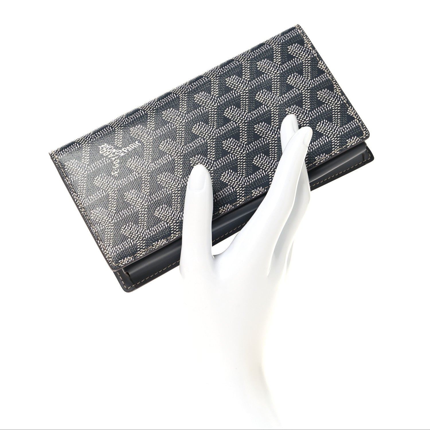 Goyard Goyardine Saint-Lambert Wallet Grey 2 of 8