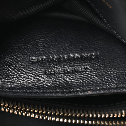 Saint Laurent Calfskin Y Quilted Monogram Small Loulou Chain Satchel Black Black 7 of 10