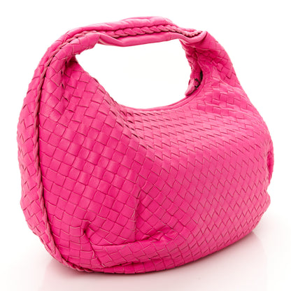 Bottega Veneta Nappa Intrecciato Medium Veneta Hobo Fuchsia 3 of 11