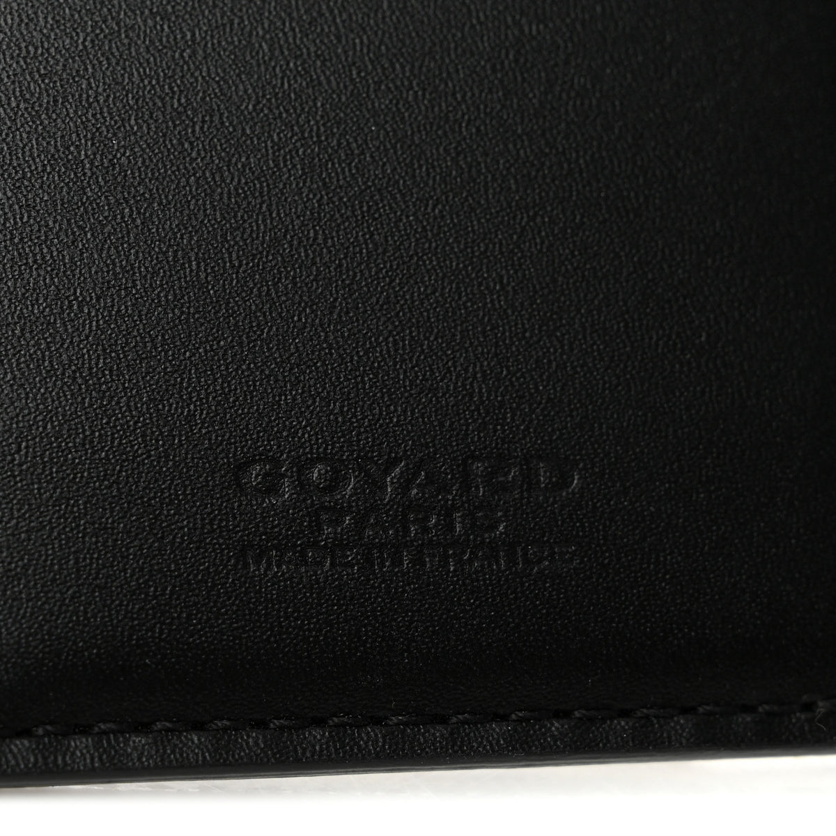 Goyardine Saint Pierre Card Holder Black