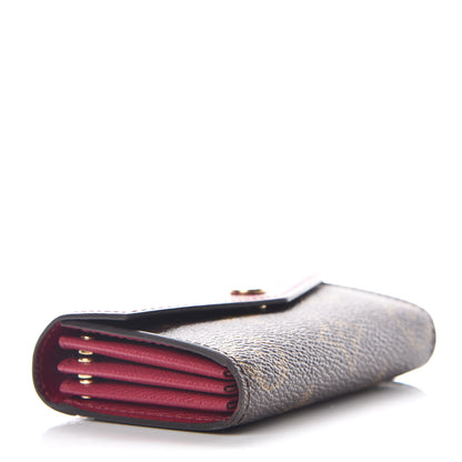 Louis Vuitton Monogram Sarah Multicartes Fuchsia 4 of 7