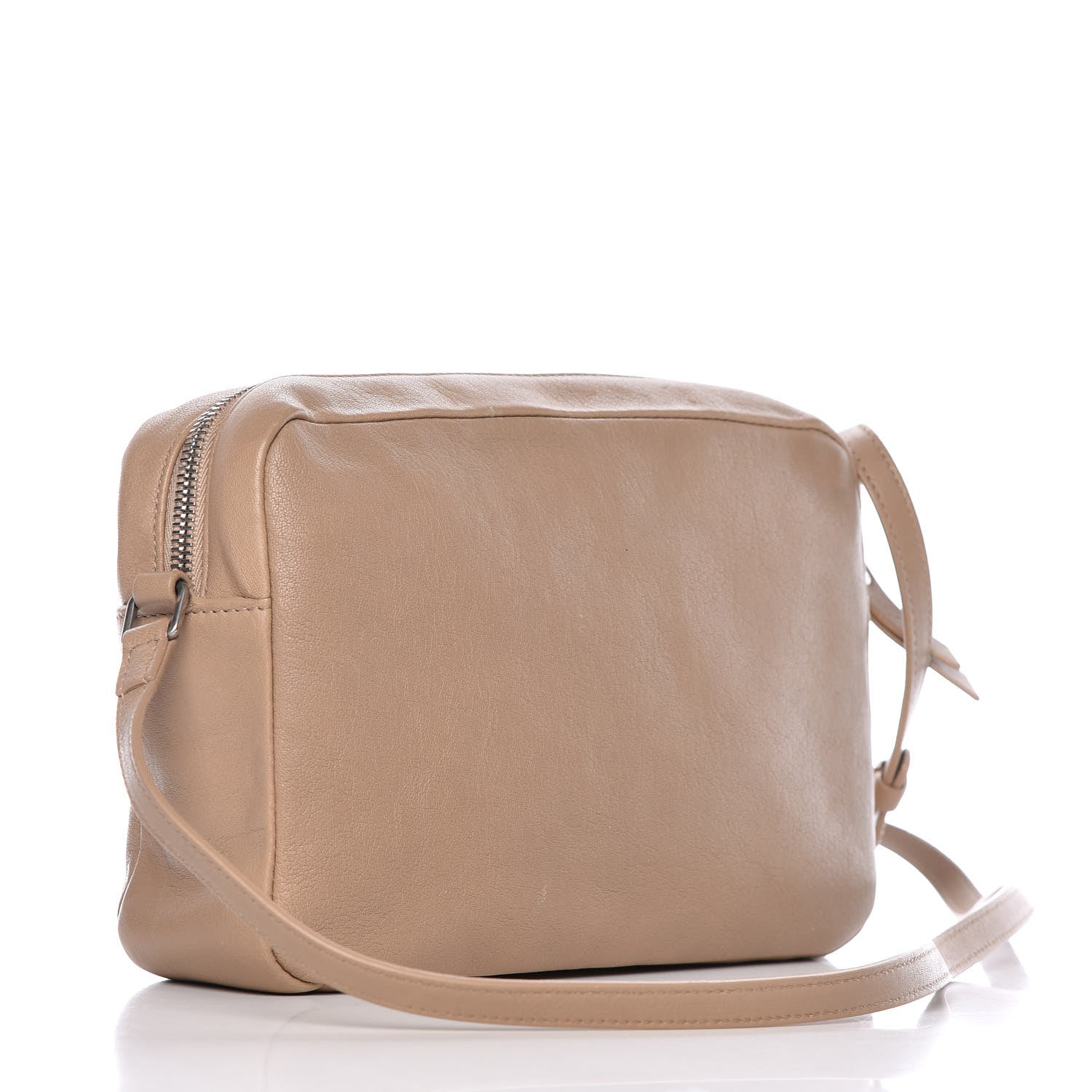 Saint Laurent Lambskin Monogram Small Lou Camera Bag Beige 3 of 8