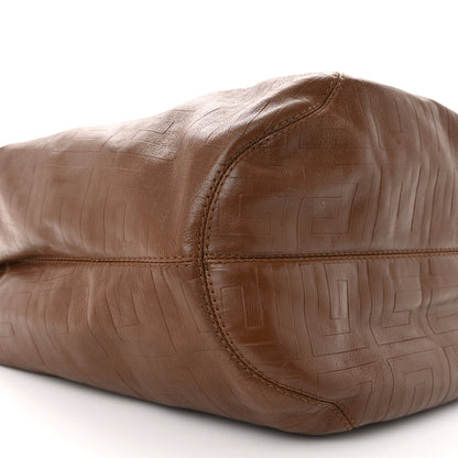 Givenchy Calfskin Embossed Hobo Brown 9 of 15