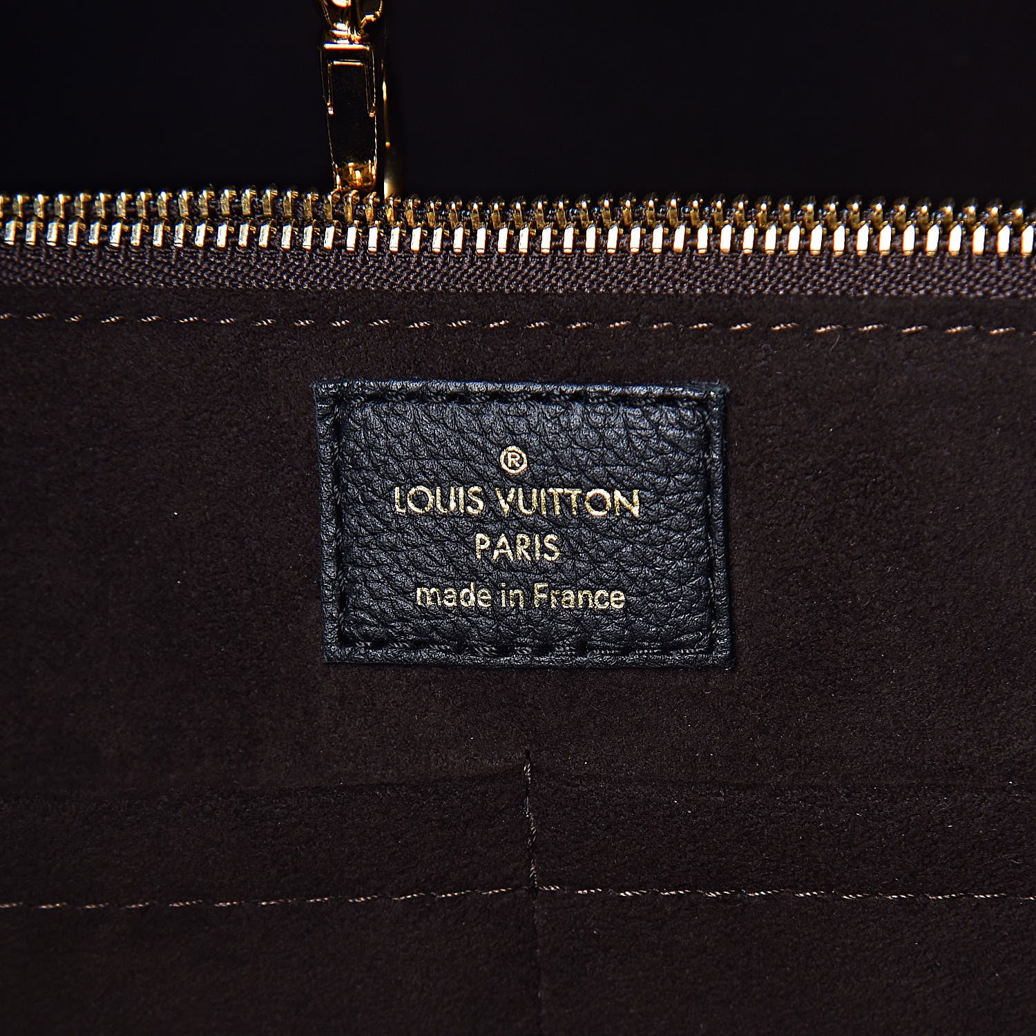 Louis Vuitton Calfskin Monogram Kimono Tote Black 6 of 9