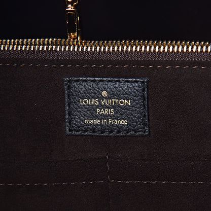 Louis Vuitton Calfskin Monogram Kimono Tote Black 6 of 9
