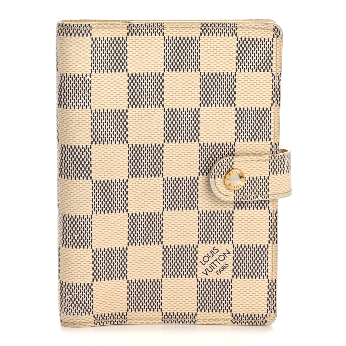 Damier Azur Small Ring Agenda Cover