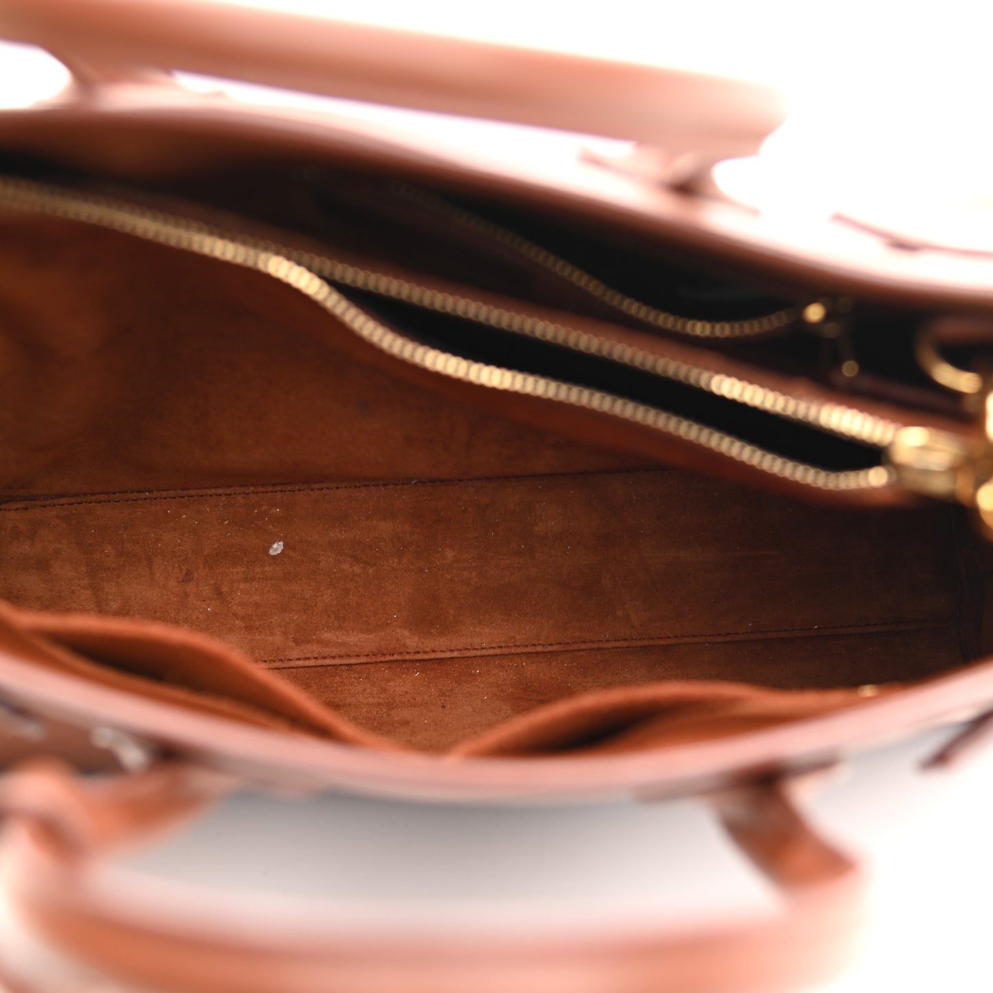Calfskin Small Sac de Jour Cognac