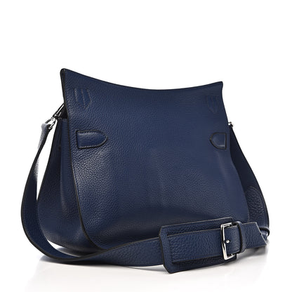 Hermes Taurillon Clemence Jypsiere 31 Bleu Saphir 3 of 12
