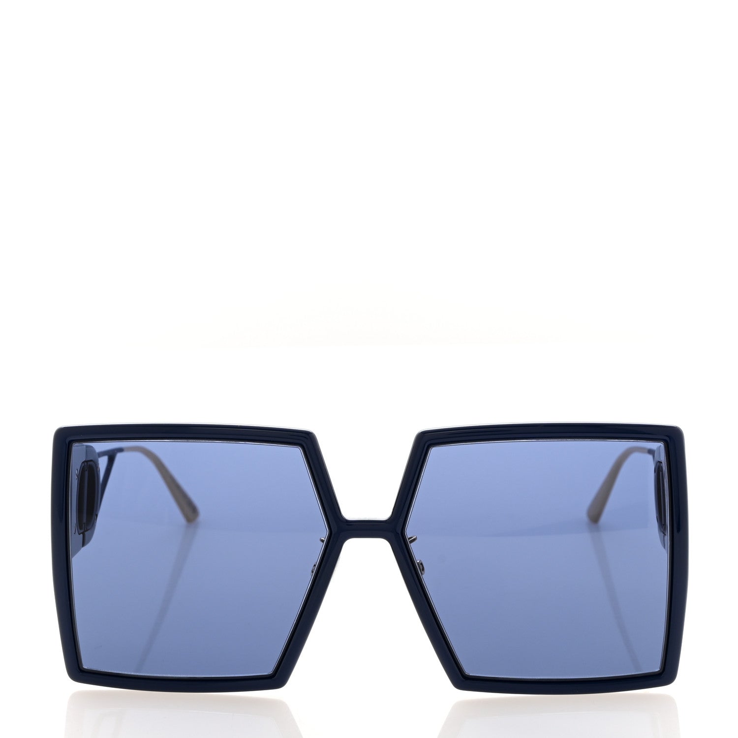 Christian Dior Acetate Square 30 Montaigne Sunglasses Blue 2 of 7