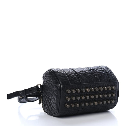 Alexander Wang Pebbled Lambskin Mini Rockie Black Antique Brass Hardware 3 of 4