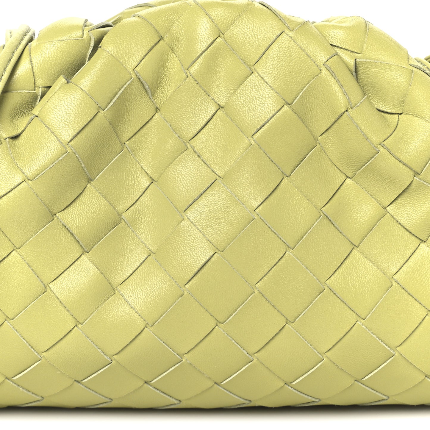 Nappa Intrecciato The Mini Pouch Kiwi