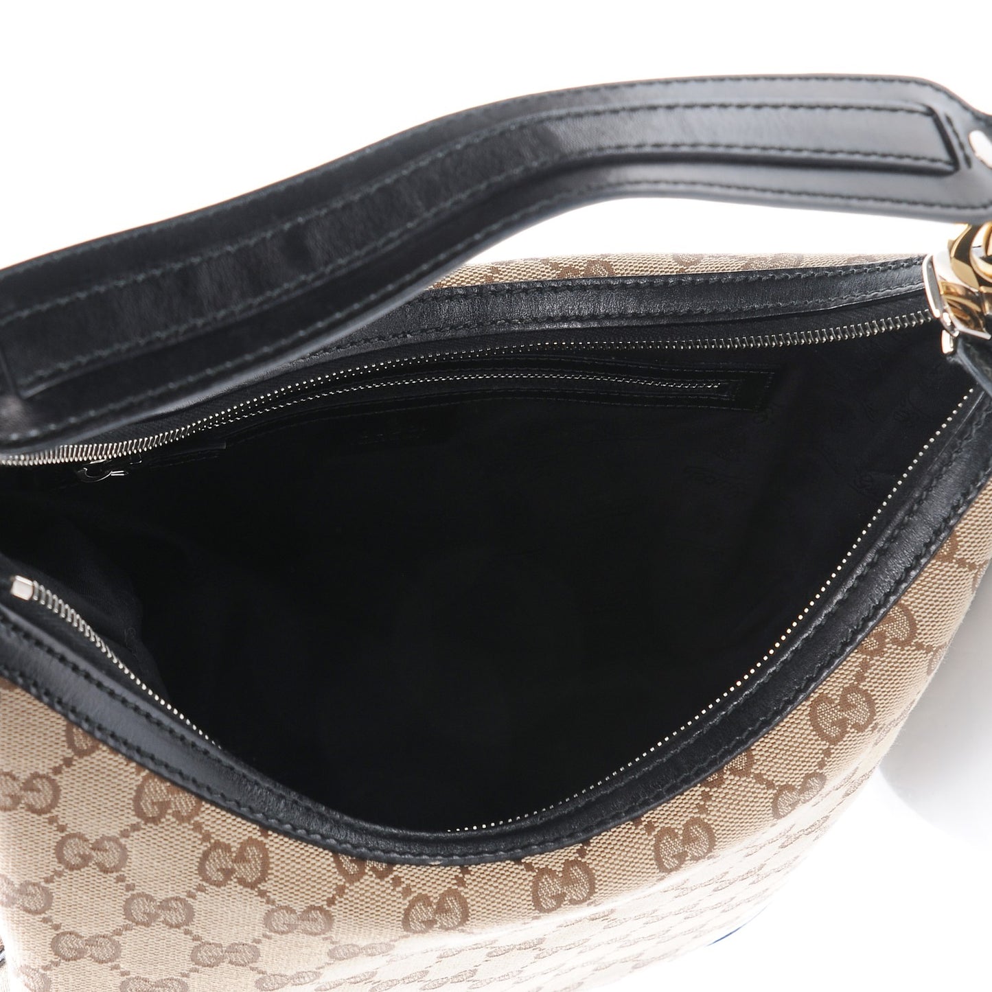 Monogram Medium GG Twins Hobo Black