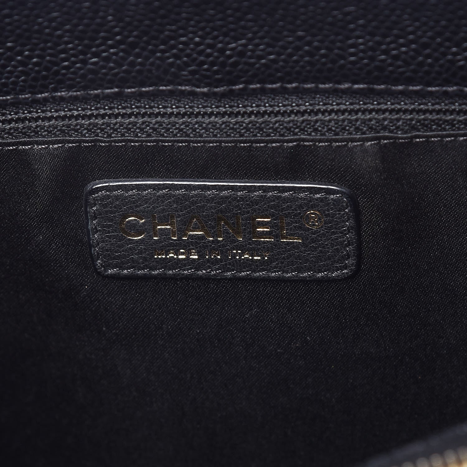 Chanel Caviar Quilted Grand Shopping Tote GST Black 6 of 13