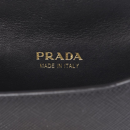 Prada Saffiano Astrology Mini Cahier Bag Black 6 of 11