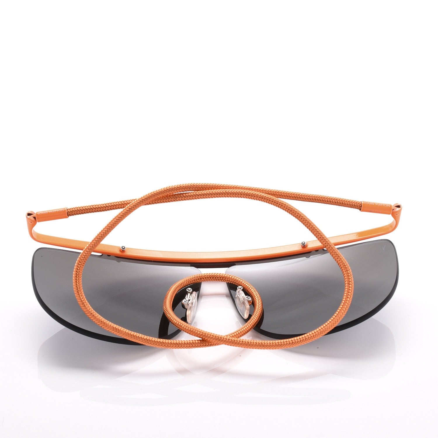 Louis Vuitton Mirrored Dave Sunglasses Z0574U Orange 8 of 10