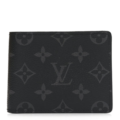 Louis Vuitton Monogram Eclipse Slender Wallet 1 of 7