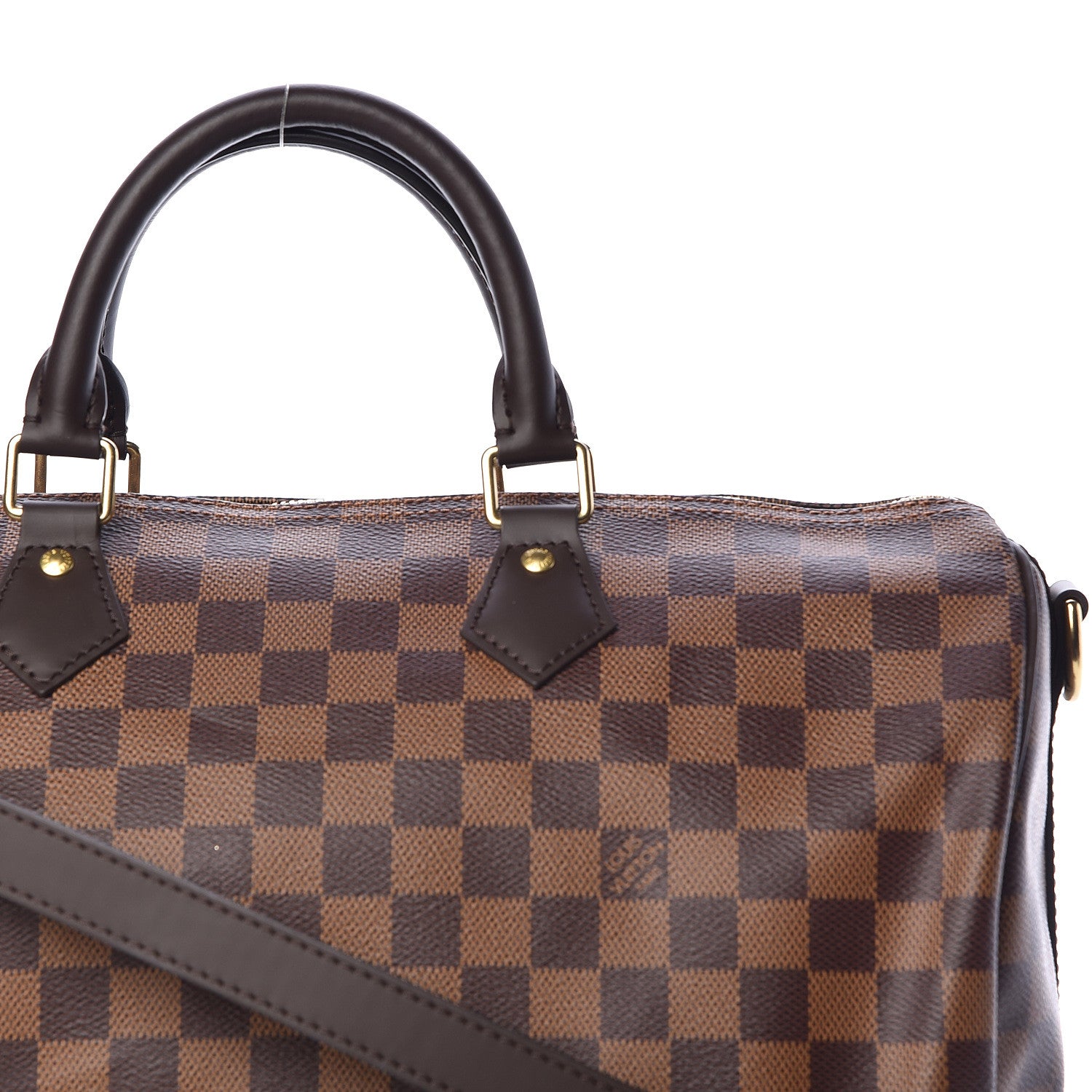 Louis Vuitton Damier Ebene Speedy Bandouliere 35 12 of 12