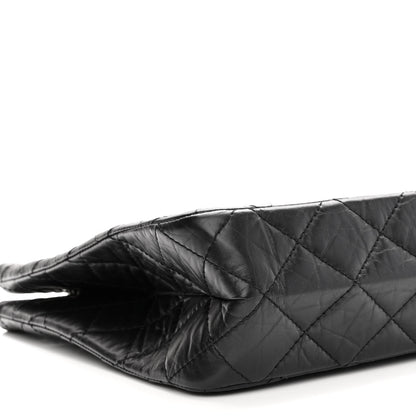 Chanel Aged Calfskin Reissue 2.55 Tote Black 8 of 9