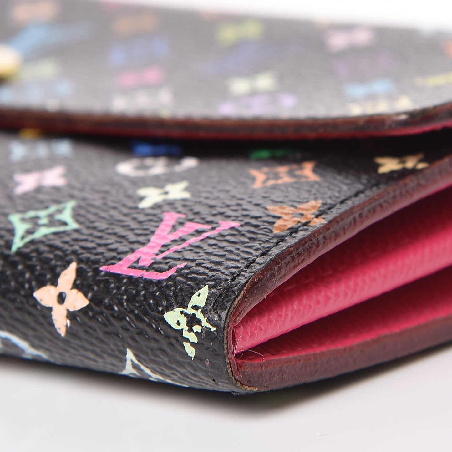 Monogram Multicolor Sarah Wallet Black Grenade