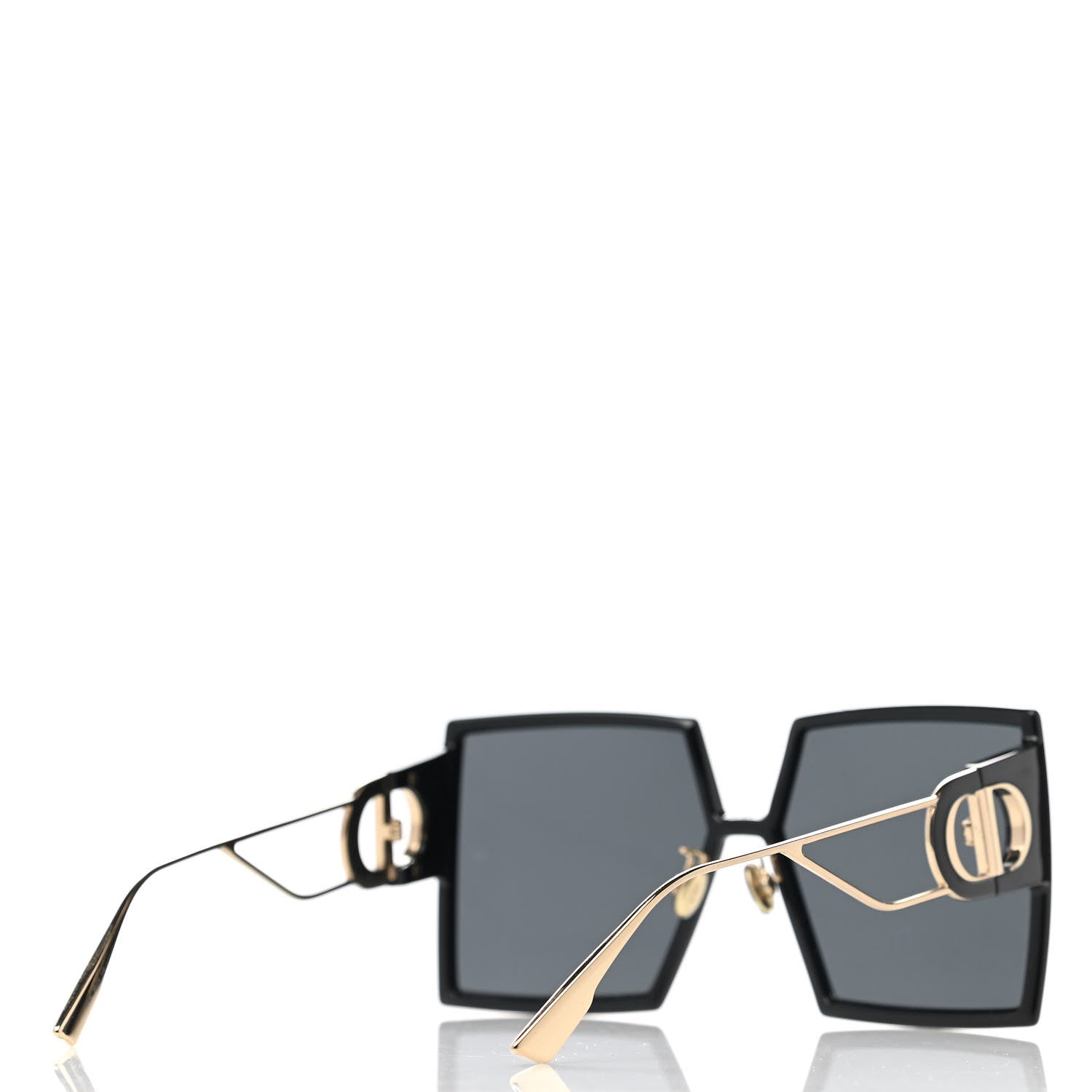 Christian Dior Square 30 Montaigne Sunglasses Black 4 of 7