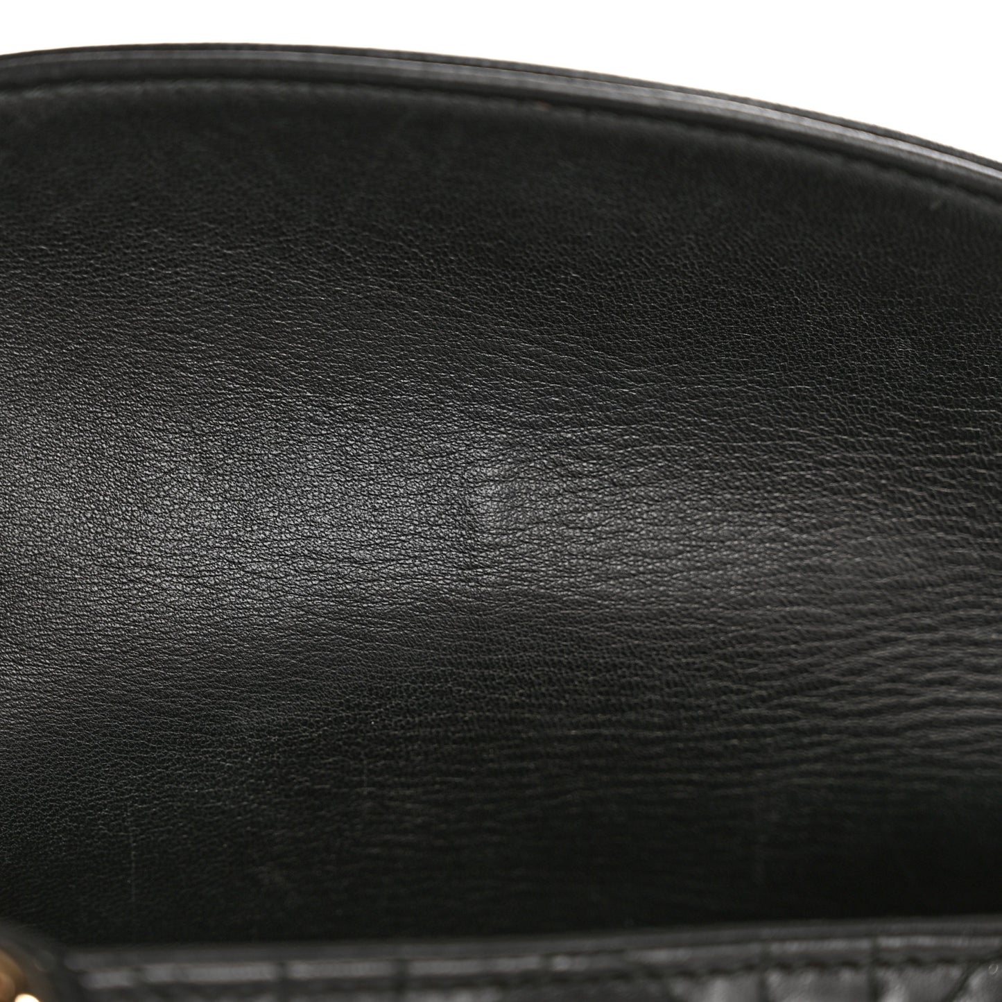 Lambskin Cannage Small Lucky Badges My Lady Dior Black