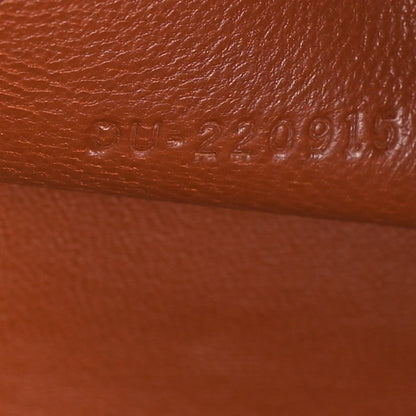 Salvatore Ferragamo Hammered Calfskin Multipocket Bucket Bag Cognac 7 of 10