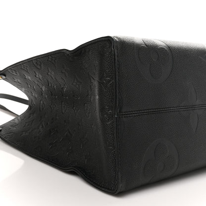 Louis Vuitton Empreinte Monogram Giant Onthego GM Black 8 of 9