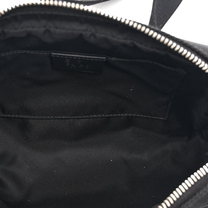 Gucci Canvas Web Slim Belt Bag Black 5 of 11