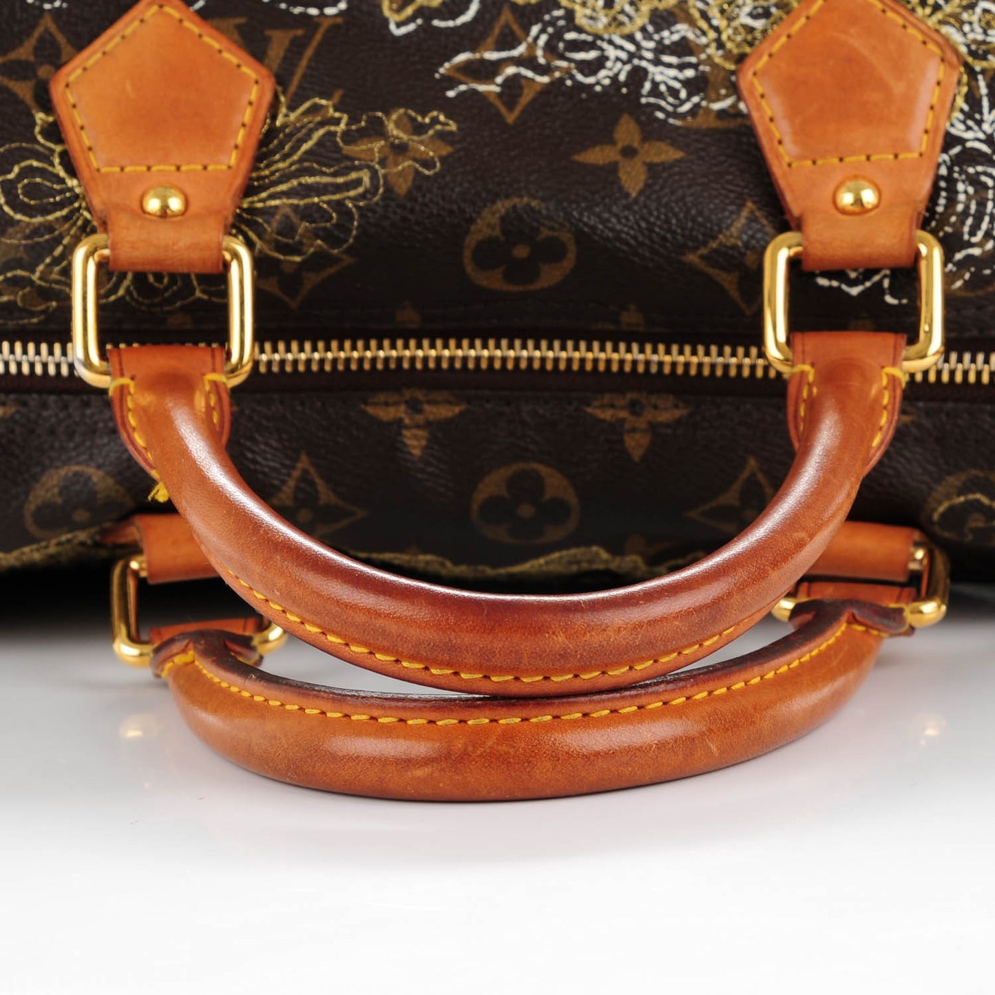 Monogram Dentelle Speedy 30 Gold