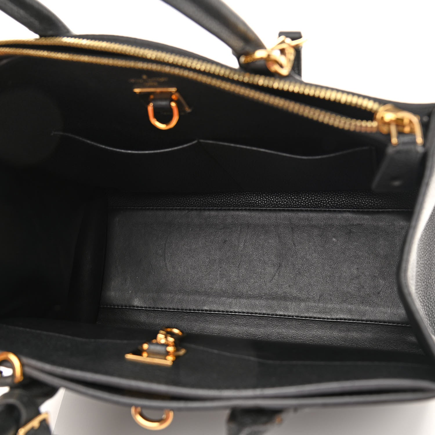 Louis Vuitton Taurillon City Steamer MM Black 5 of 14