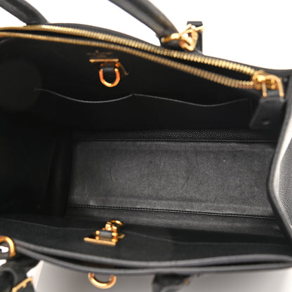 Louis Vuitton Taurillon City Steamer MM Black 5 of 14