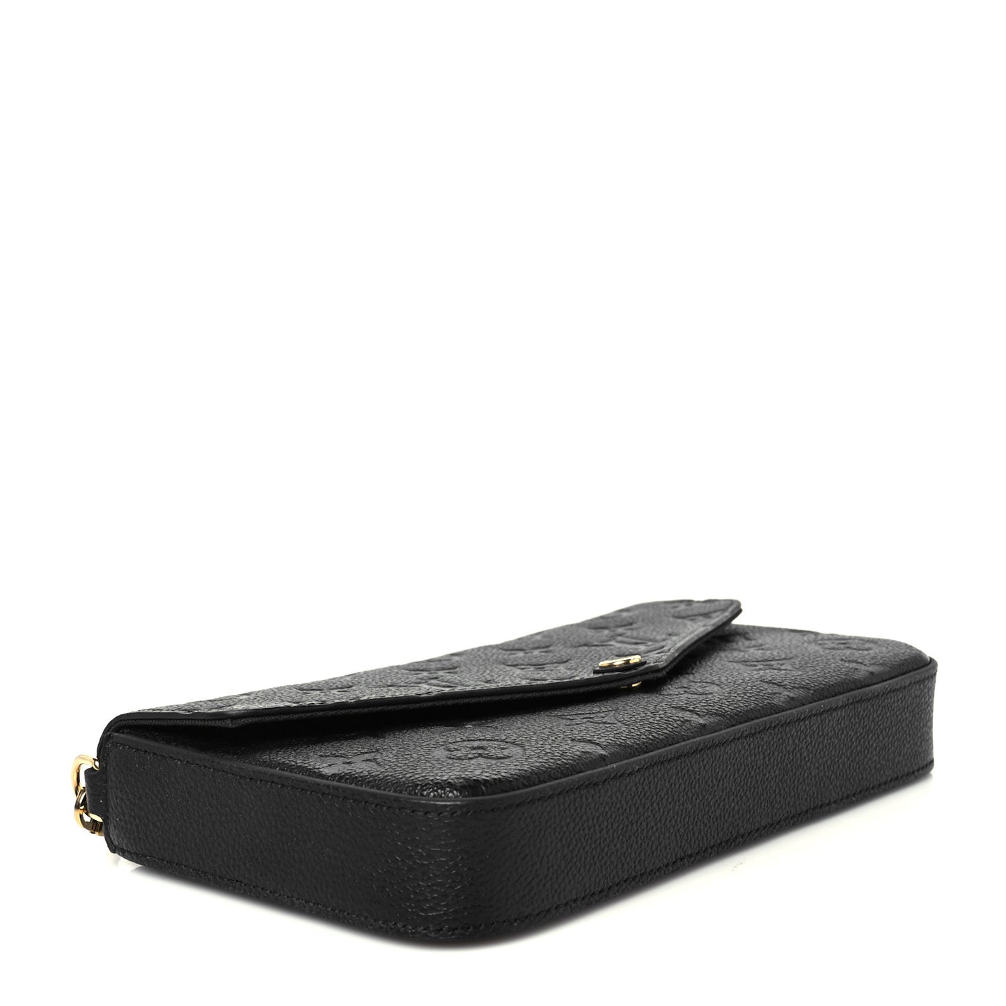 Empreinte Pochette Felicie Chain Wallet Black